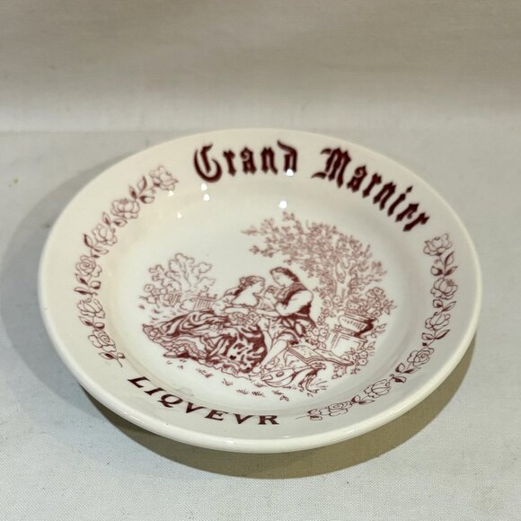 Grand Marnier French Cognac Promotional Dish by Grindley Staffordshire England - Picture 1 of 5